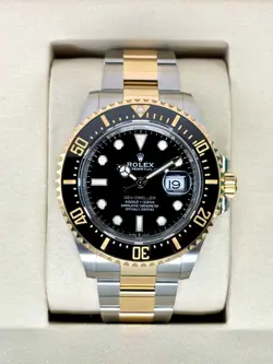 NEW 2025 ROLEX SEA-DWELLER 43MM 126603 TWO-TONE BLACK DIAL
