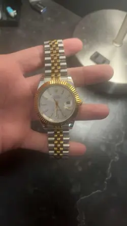 ROLEX DATEJUST 41MM YELLOW GOLD AND STEEL 126333 WIFJ