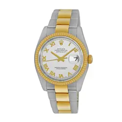 ROLEX STAINLESS STEEL & 18K YELLOW GOLD 36MM DATEJUST 116233 BOX WARRANTY MINTY