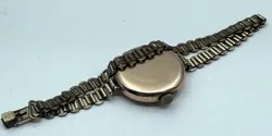 RARE 1920'S ROLEX 9K 375 SOLID ROSE GOLD CASE ORIGINAL DIAL MANUAL WIND RUNS