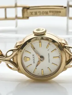 GOLD BRACELET WATCH