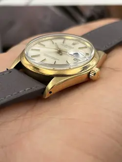 1969 ROLEX OYSTER PERPETUAL AUTOMATIC DATE 14K SOLID YELLOW GOLD REF. 1500