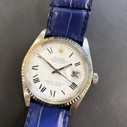 VINTAGE ROLEX STAINLESS STEEL  36 MM DATEJUST REF. 1603 CIRCA 1978