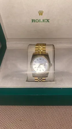 ROLEX MEN'S DATEJUST 18K 36MM