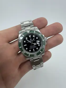 ROLEX SUBMARINER DATE STARBUCKS OYSTER BRACELET MENS WATCH