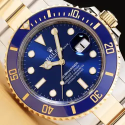 2023 NEW CARD ROLEX SUBMARINER DATE 126613LB 41MM BLUESY 18K GOLD STEEL WATCH