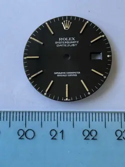 ORIGINAL ROLEX OYSTERQUARTZ PERPETUAL DATEJUST DIAL