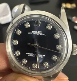 ROLEX OYSTER PERPETUAL DIAMOND MARKERS