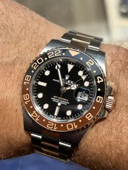 ROLEX GMT-MASTER II 'ROOT BEER' STEEL & ROSE GOLD 40MM 126711CHNR FULL SET 2023
