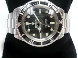 VINTAGE ROLEX SUBMARINER 5513 BRACELET WRISTWATCH C.1966
