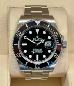 2024 ROLEX SUBMARINER DATE 41, REF. 126610LN, BOX & PAPERS - MINT!
