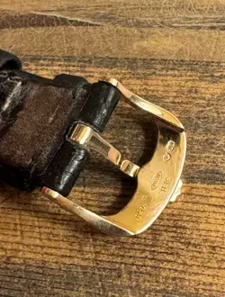 Rolex Cellini Date 50515 Black Dial Leather 39mm Everose Rose Gold w Extra Bands