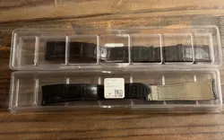 Rolex Cellini Date 50515 Black Dial Leather 39mm Everose Rose Gold w Extra Bands