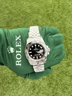 6/7 ROLEX GMT-MASTER II BRUCE WAYNE JUBILEE 126710GRNR (40MM) EBAY LIVE