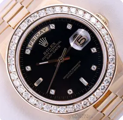 QUARTZ 18K GOLD-DIAMOND