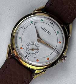 WHITE DIAL CURVED