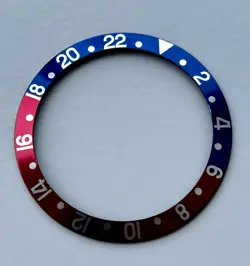 SUPERB VINTAGE ROLEX FAT FONT SERIF PEPSI INSERT GMT MASTER 16700 16710 16760