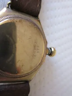 Rolex Oyster 9ct Gold Octagonal Ultra Prima Collectors Vintage Rare