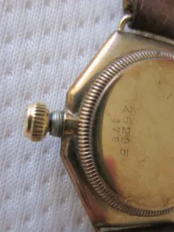 Rolex Oyster 9ct Gold Octagonal Ultra Prima Collectors Vintage Rare