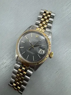 MENS ROLEX DATE 34MM REF 1500  OP AUTOMATIC VINTAGE 1971 NO RESERVE AUCTION