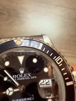 40MM BLACK DIAL