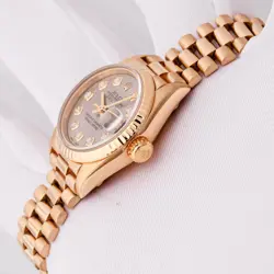SILVER DIAMOND WATCH