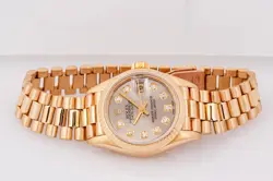 GOLD FLUTED BEZEL