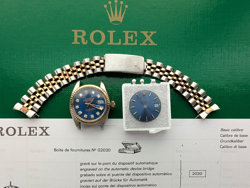 Rolex 6917 two tone ladies automatic mixed parts watch