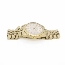 Vintage 14K Rolex OP Date Ref. 1503 Silver Dial 34mm As Is #W187867-1