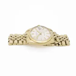 Vintage 14K Rolex OP Date Ref. 1503 Silver Dial 34mm As Is #W187867-1