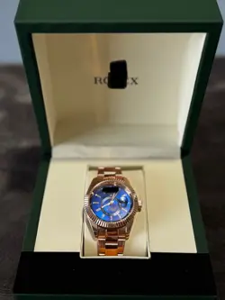 ROLEX   MODERNO ORO ROSA MEN'S WATCH