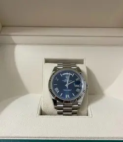 ROLEX TURN-O-GRAPH 16264 SILVER OYSTER BRACELET WITH SILVER BEZEL
