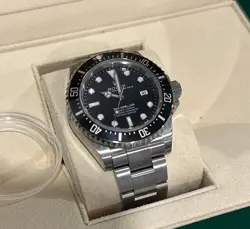 ROLEX SEA-DWELLER 116600  WITH ORIGINAL BOX AND ORIGINAL PAPERS NO RESERVE