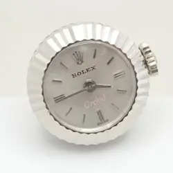 ROLEX ORCHID 18K WHITE GOLD MANUAL WATCH HEAD 16MM