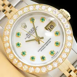 LADIES DATEJUST TSAVORITE