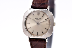 ROLEX GENEVE VINTAGE WATCH 18K WHITE GOLD REFERENCE 3652 CAL. 1600 (SO1300)