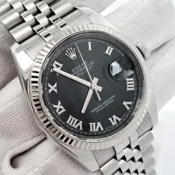 36MM BLACK ROMAN