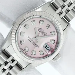 DIAMOND FLUTED WATCH