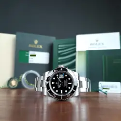 2016 COMPLETE SET 40MM CERAMIC ROLEX SUBMARINER DATE 116610LN