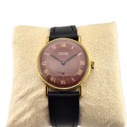 VINTAGE MARCONI ROLEX REDIAL RED ROMAN DIAL MANUAL WIND 28MM