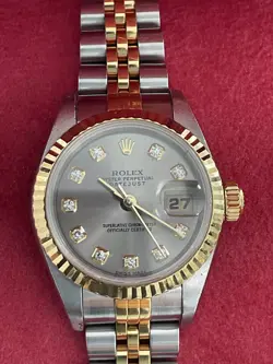 DATEJUST ROLEX 18K