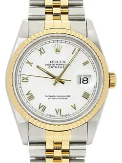 ROLEX DATEJUST 16233 S MEN'S AUTOMATIC #T100