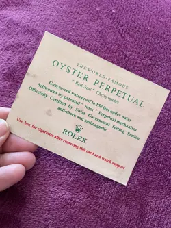 60S/70S OYSTER