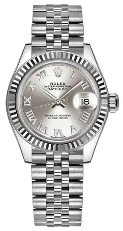 LADY-DATEJUST 28MM SILVER