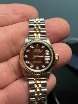 ROLEX OYSTER PERPETUAL DATEJUST DIAMOND 1989 26MM.