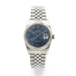 VINTAGE ROLEX OYSTER PERPETUAL DATEJUST 16234 AUTOMATIC WRISTWATCH SS