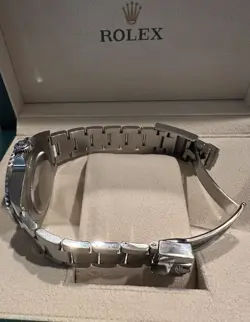 Rolex GMT-Master lI Men's 2017 B&Ps 40mm Mint Condition Text-541-890-3587