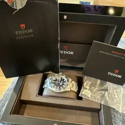 Tudor Rolex 79090 Blue 2 Line Submariner 40mm w/Service Paper /Box