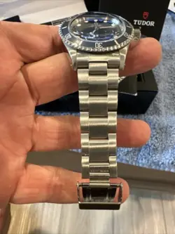 Tudor Rolex 79090 Blue 2 Line Submariner 40mm w/Service Paper /Box
