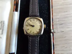 VINTAGE 9CT GOLD LADIES ROLEX WATCH